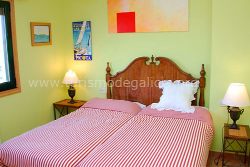 Casa de vacaciones en Sanxenxo - dormitorio 1