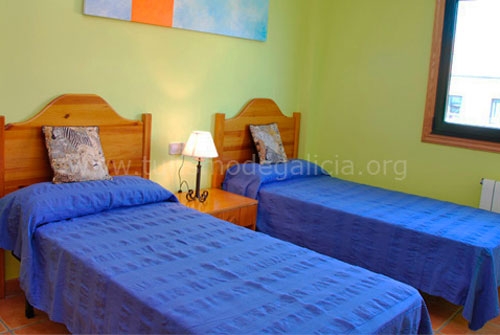 Casa de vacaciones en Sanxenxo - dormitorio 2