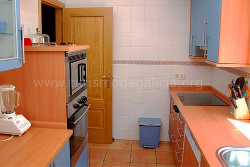 Casa de vacaciones en Sanxenxo - cocina