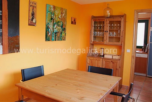 Casa de vacaciones en Sanxenxo - Comedor