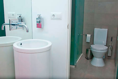 Casa de vacaciones Eidos en Baiona - bano