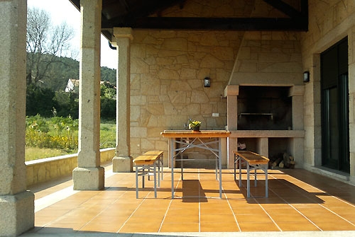 Casa de vacaciones Alberto - porche