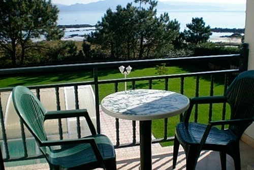 Apartamentos Langosteira - terraza
