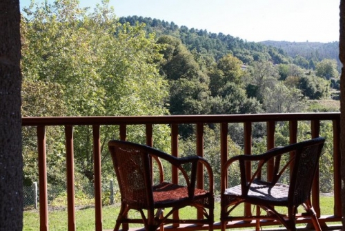 Pazo la Buzaca terraza